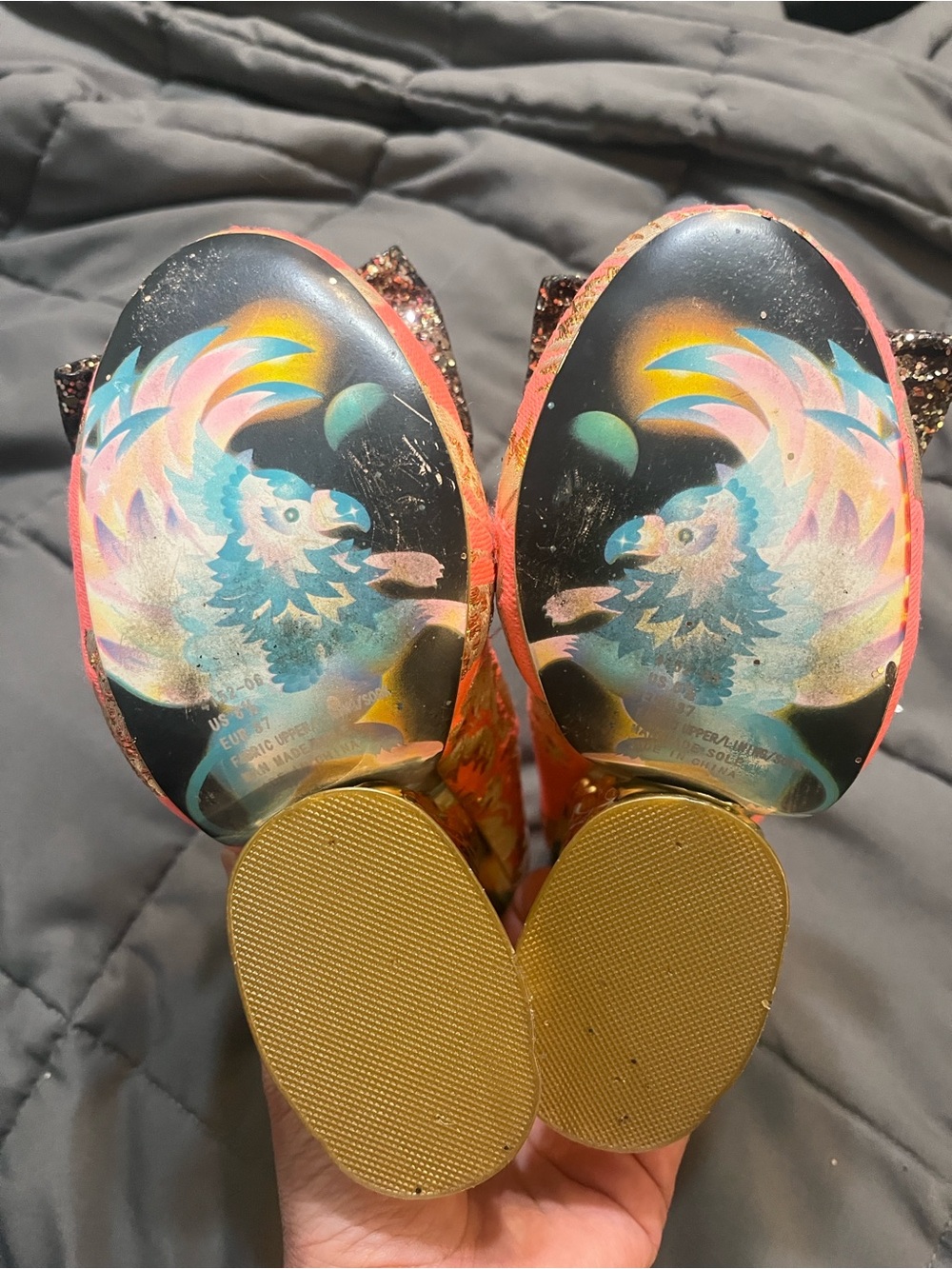 Irregular Choice Coral Trixie UK 37 - Picture 3 of 4